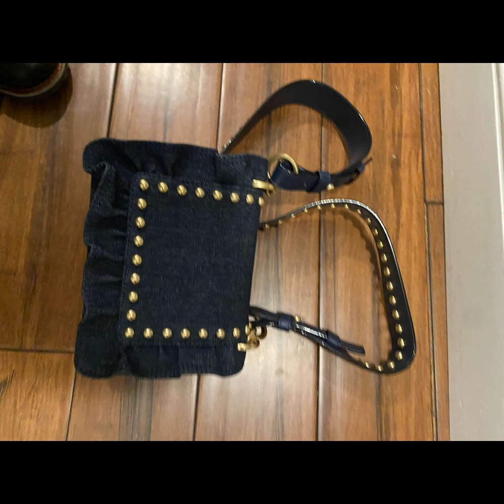 Kate Spade White Rock Road Ruffled Denim Jamie